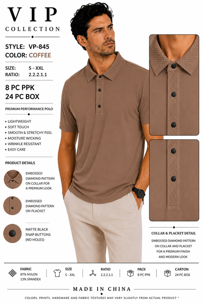 VP-845  V.I.P FANCY POLO