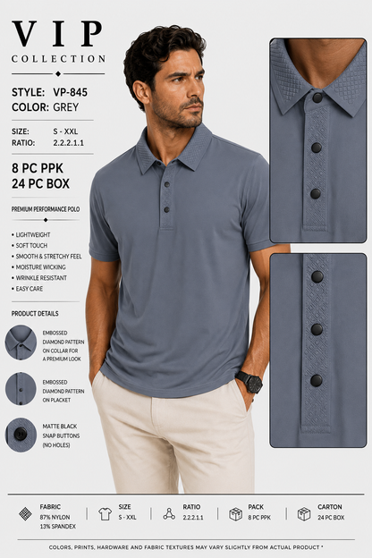 VP-845  V.I.P FANCY POLO