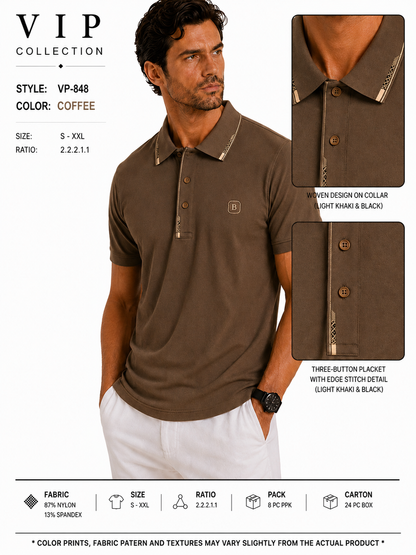 VP-848  V.I.P FANCY POLO