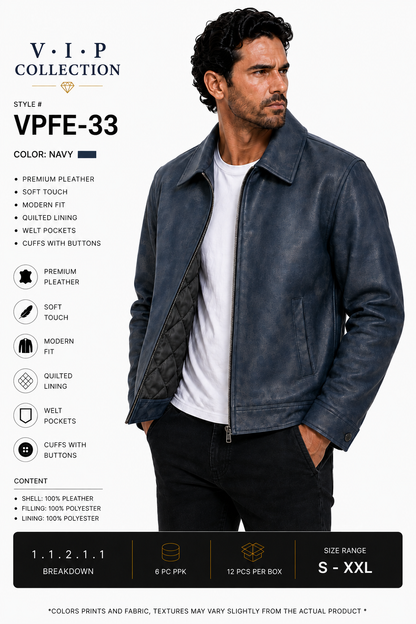 VPFE-33   VIP COLLECTION JACKET- PER PREPACK