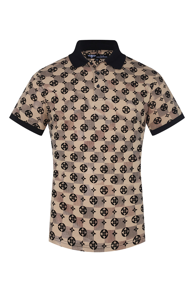 VPFL-91 VIP FASHION FLOCK POLO
