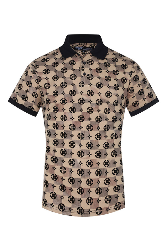 VPFL-91 VIP FASHION FLOCK POLO
