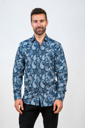LSWP-180 PRINTED LONG SLEEVE SHIRT 8-PACK