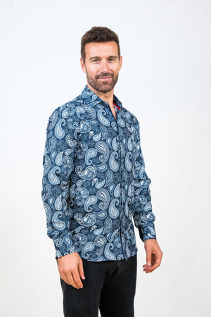 LSWP-180 PRINTED LONG SLEEVE SHIRT 8-PACK