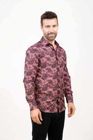 LSWP-188 PRINTED LONG SLEEVE SHIRT 8-PACK