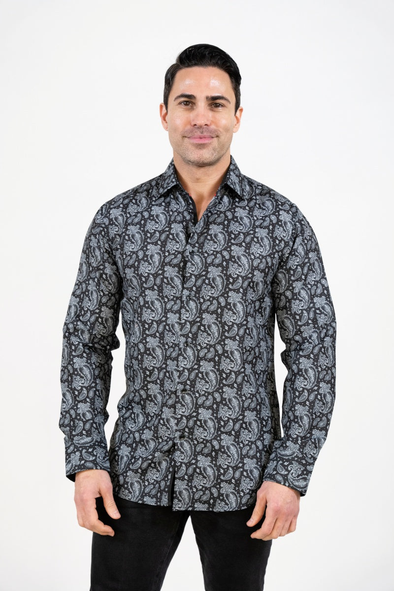 LSWP-195 PRINTED LONG SLEEVE SHIRT 8-PACK