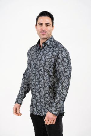LSWP-195 PRINTED LONG SLEEVE SHIRT 8-PACK