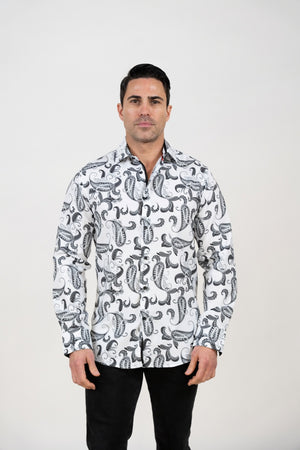 LSWP-202 PRINTED LONG SLEEVE SHIRT 8-PACK