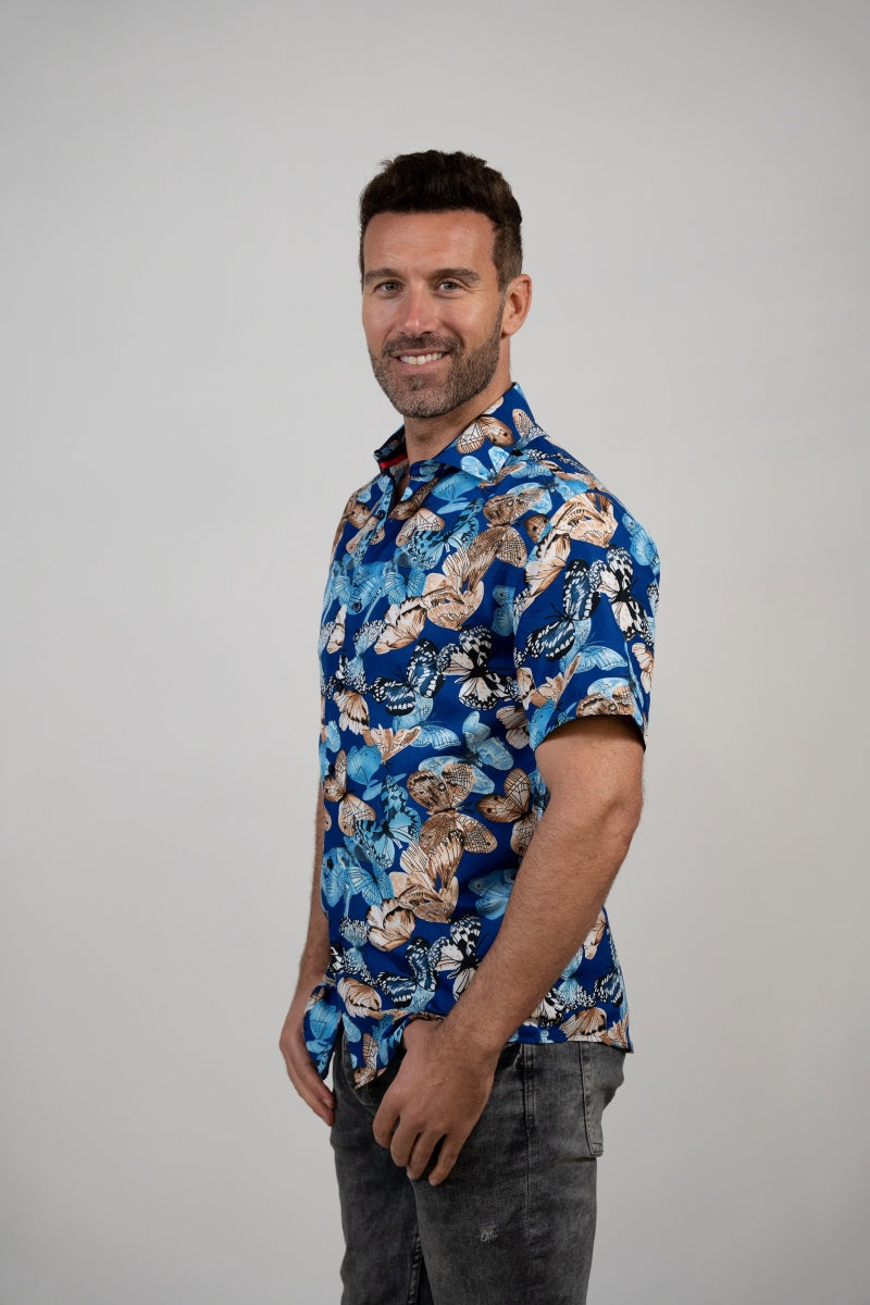 SST23-21 MEN'S TROPICAL SHORT SLEEVE SHIRT 8PK