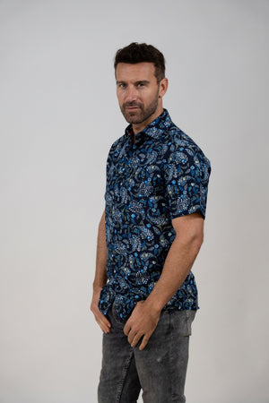SST23-72 MEN'S TROPICAL SHORT SLEEVE SHIRT 8PK