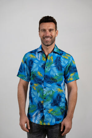 SST23-78 MEN'S TROPICAL SHORT SLEEVE SHIRT 8PK