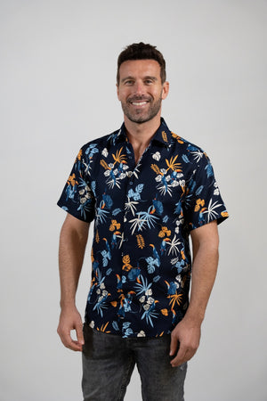 SST23-88 MEN'S TROPICAL SHORT SLEEVE SHIRT 8PK