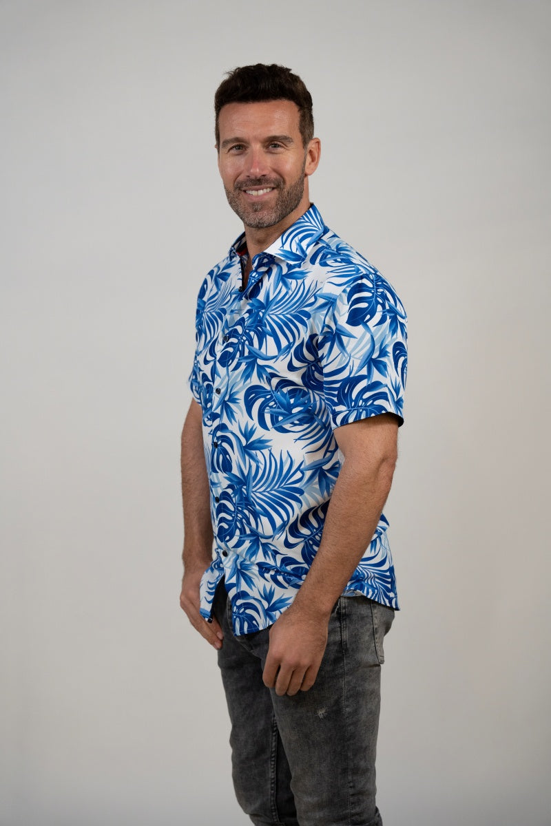 SST23-91 MEN'S TROPICAL SHORT SLEEVE SHIRT 8PK